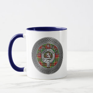 Caneca Clan Baxter Crest & Tartan Knot