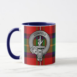 Caneca Clan Boyd Crest e Tartan