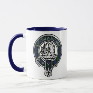 Caneca Clan Campbell Crest & Tartan