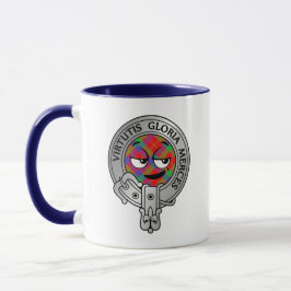 Caneca Clan Donnachaidh | Robertson Crest e Tartan Mug