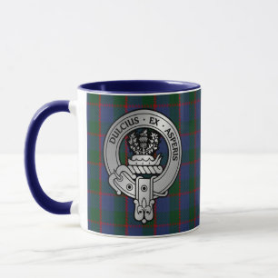 Caneca Clan Ferguson Crest & Tartan