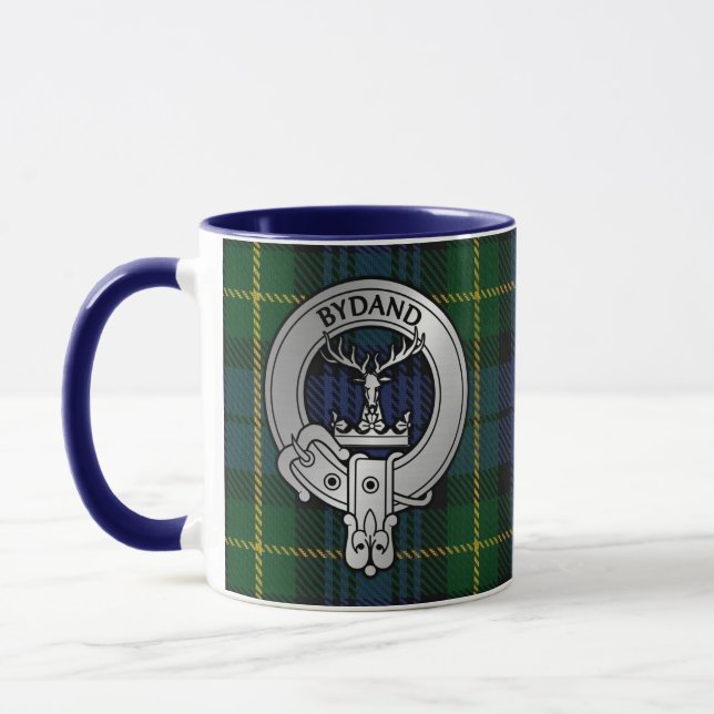 Caneca Clan Gordon Crest & Tartan (Esquerda)