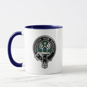 Caneca Clan Johnstone Crest & Tartan