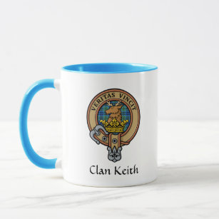 Caneca Clan Keith Crest Mug