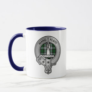 Caneca Clan MacKay Crest & Dress Tartan