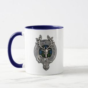 Caneca Clan MacKenzie Crest & Tartan