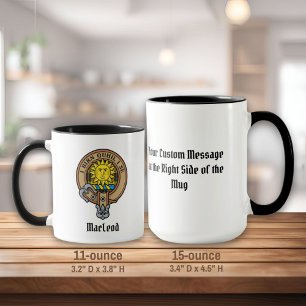 Caneca Clan MacLeod de Lewis Crest