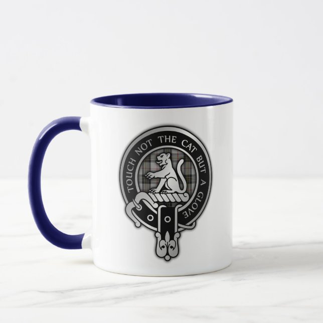 Caneca Clan MacPherson Crest e Tartan Mug (Esquerda)
