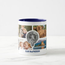 Clan MacPherson Personalised Family Mug