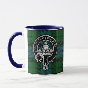 Caneca Clan Morrison Crest & Hunting Tartan