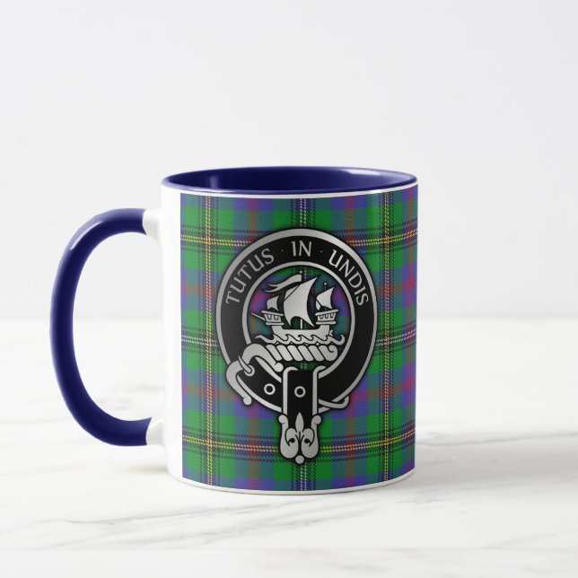 Caneca Clan Wood Crest e Tartan Mug (Esquerda)
