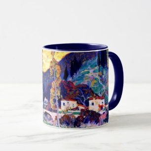 Caneca Clarence Gagnon art, noite, Siena