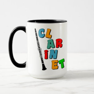 Caneca Clarinet Colorida