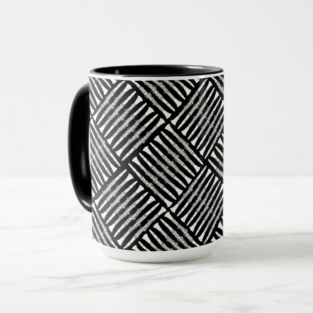 Caneca Clarinet Crosshatch (Frente Esquerda)