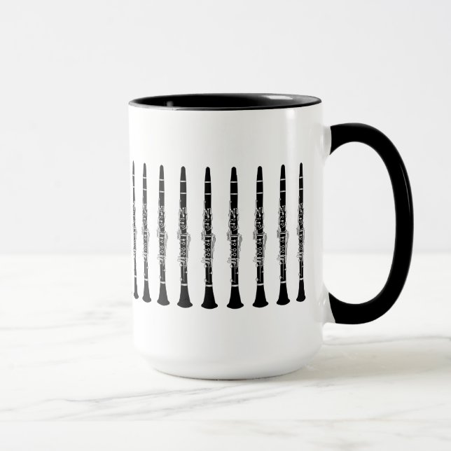 Caneca Clarinet Drawing (Direita)
