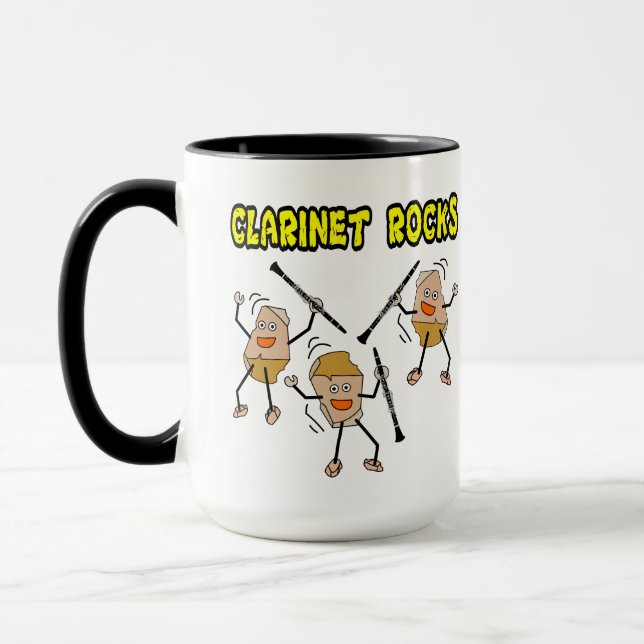Caneca Clarinet Rocks (Esquerda)