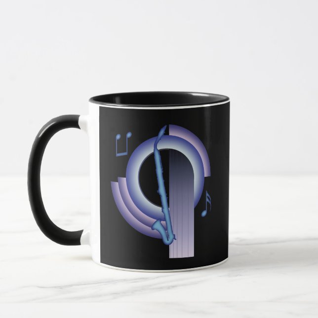 Caneca Clarinete Alto Deco2 (Esquerda)