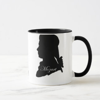 Caneca Clarinetista Anton Stadler e compositor Mozart Mug