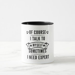 Caneca Claro Que Falo Comigo Às Vezes Preciso De Especial