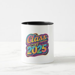Caneca Classe Psicodélica de 2025 Colorida