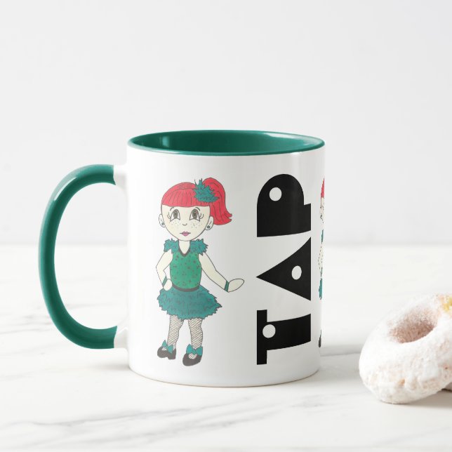 Caneca Classe TAP Dança Professora Coreógrafa Considerand (Com Donut)