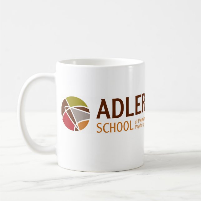 Caneca clássica 1 da escola de Adler (Esquerda)