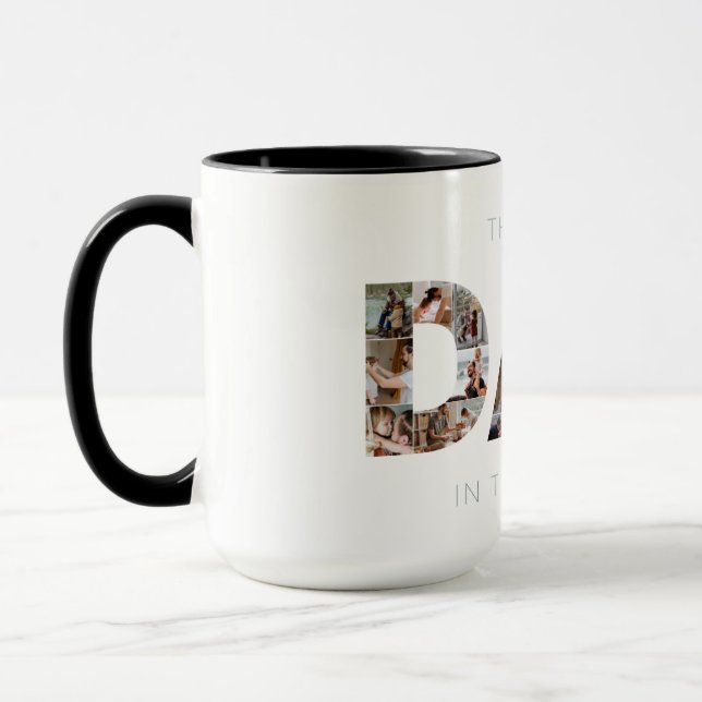 Caneca Clássica Coffee Mug" "Customizable Photo Mu" (Esquerda)