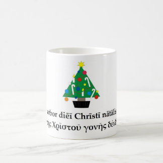 Caneca clássica da árvore de Natal