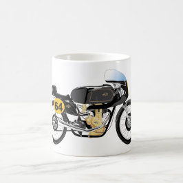 Caneca clássica da motocicleta de AJS 7R