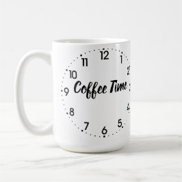 Caneca Clássica de 450ml - Hora do Café