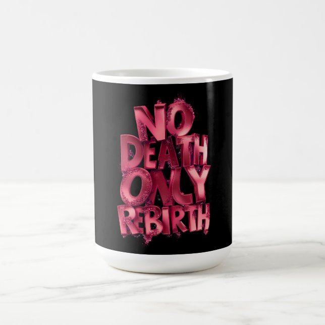 Caneca Clássica de Café Nó Morte Somente Renascime (Centro)