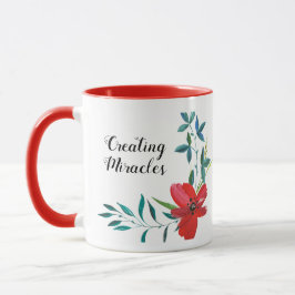 Caneca Clássica Mug De Café Floral Gordo De Duas Tonelada