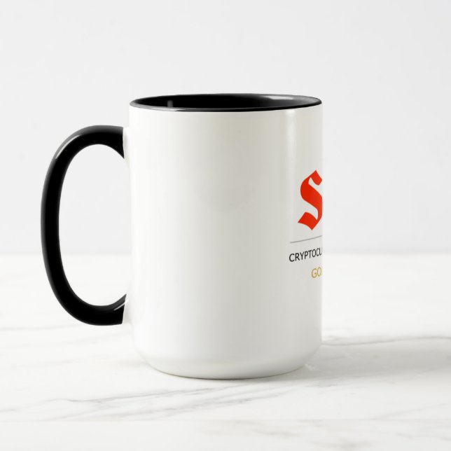 Caneca clássica super de Smaulgld do design (Esquerda)