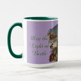 Caneca Classical Christmas Nativity Art Coffee Mug
