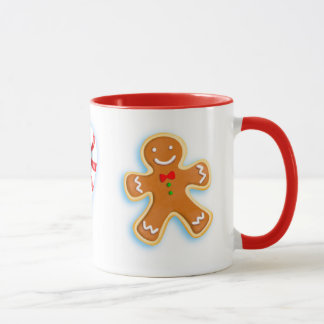 Caneca Clássico, Homem de Pão de Natal de 11 oz