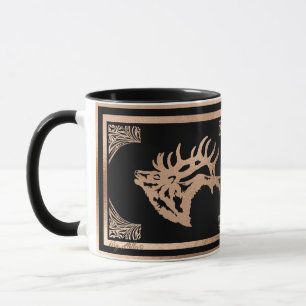 Caneca Clássico Majestoso Bull Elk