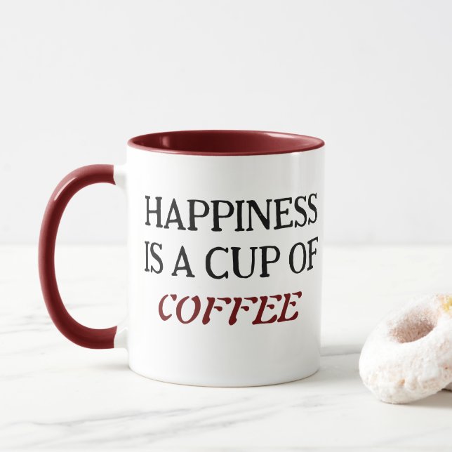 Caneca Clássico - Mug De Café De Duas Toneladas (Com Donut)