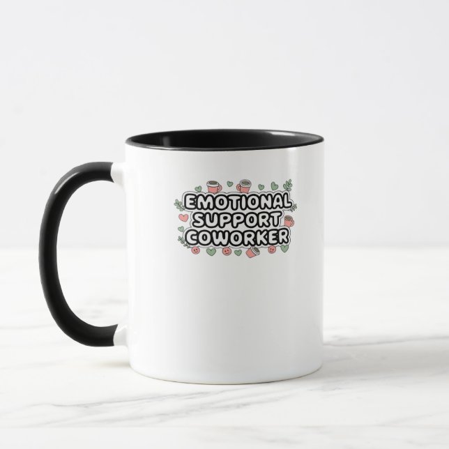 Caneca Clássico V2 Clássico de Colaboração de Ajuda Emoci (Esquerda)