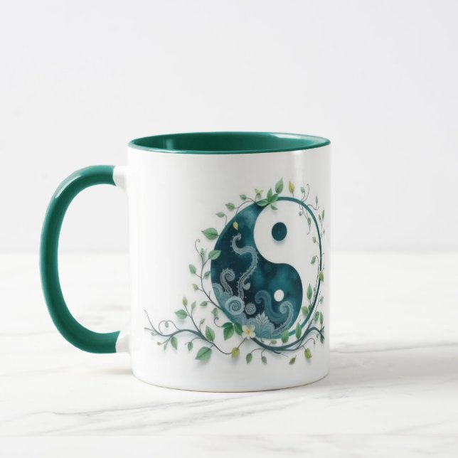 Caneca Clássico Yin Yang ☯️ Balance Cup (Esquerda)