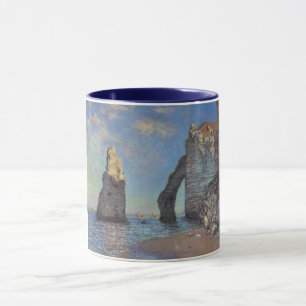 Caneca Claude Monet CliFF em Etretat Impressionista Paint