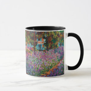 Caneca Claude Monet - Íris no Jardim de Monet Arte Refina