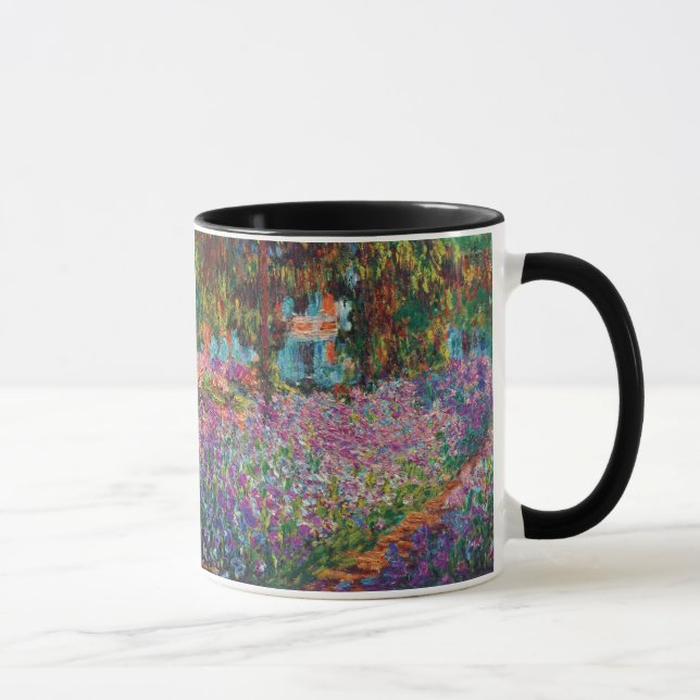 Caneca Claude Monet - Íris no Jardim de Monet Arte Refina (Direita)