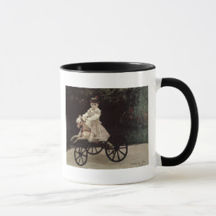 Caneca Claude Monet Jean Monet em seu cavalo do