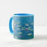 Caneca Claude Monet - Lírios Água 1906<br><div class="desc">Lírios de Água (Ninfas) - Claude Monet,  Óleo na Canvas,  1906</div>