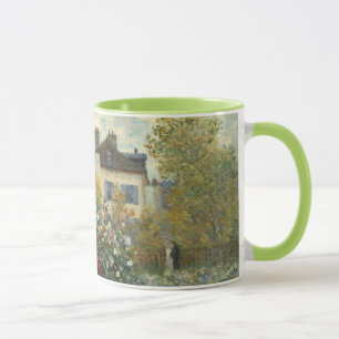 Caneca Claude Monet o jardim do artista em Argenteuil