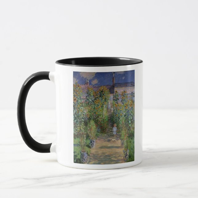 Caneca Claude Monet | o jardim do artista em Vetheuil (Esquerda)