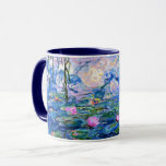 Caneca Claude Monet - Water Lilies, 1919, famous painting<br><div class="desc">Monet painting of Water Lilies,  1919,  beautiful fine art.</div>