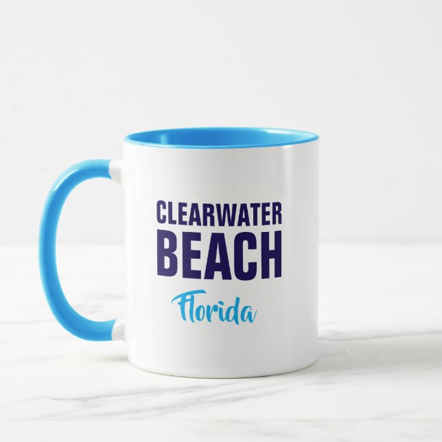 Caneca Clearwater Beach Florida Coffee Mug (Esquerda)
