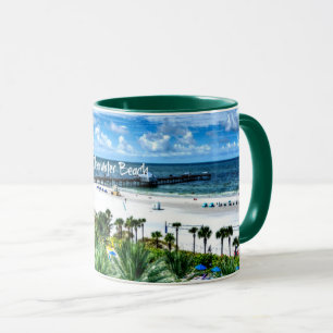 Caneca Clearwater Beach, Flórida, destino de férias Mu