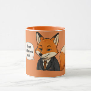 Caneca Clever É o Novo Legal ☕ Citação Divertida para Caf
